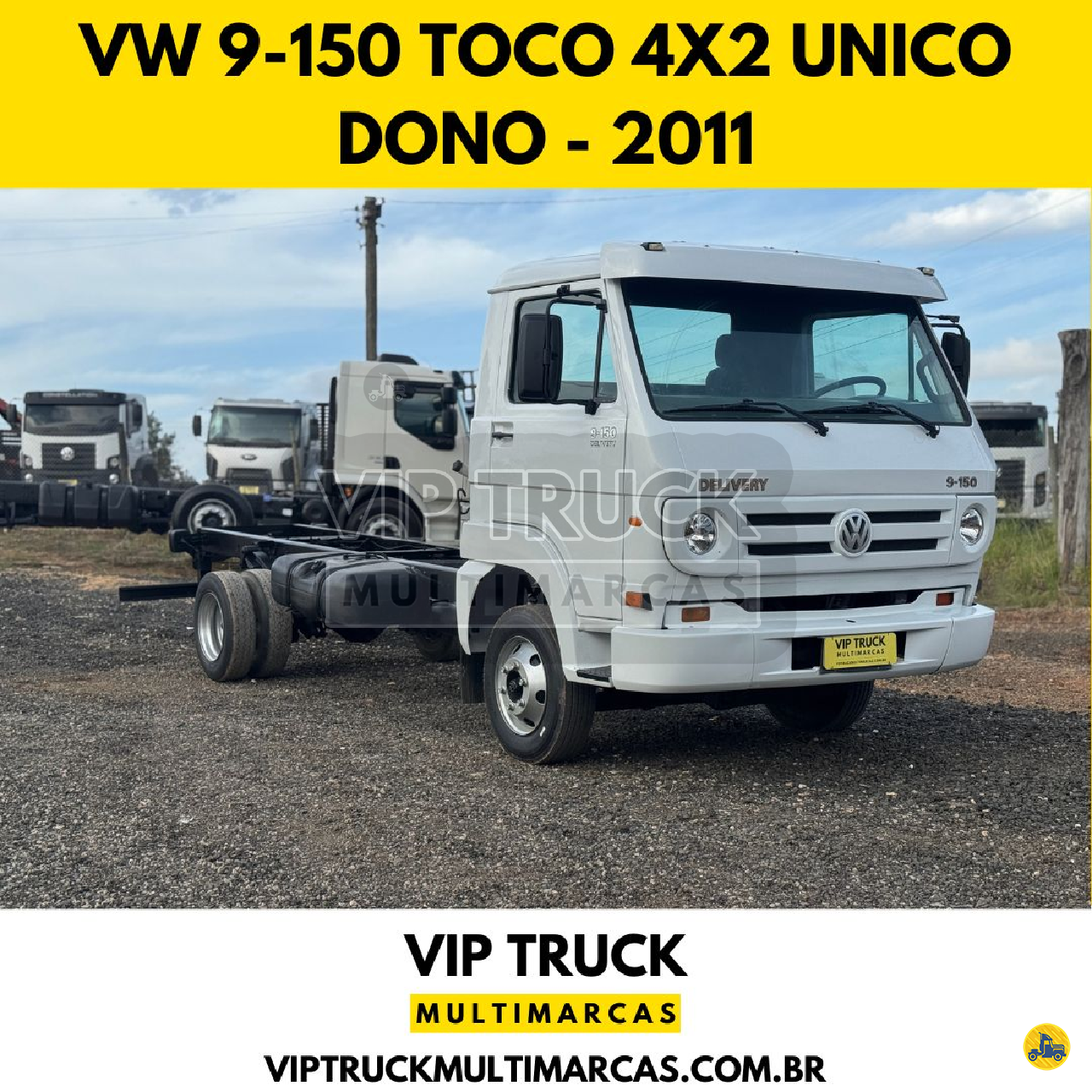 CAMINHAO VOLKSWAGEN VW 9150 Chassis 3/4 4x2 Vip Truck Multimarcas ICARA SANTA CATARINA SC